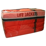 Flowt Storage Bag with 4 Adult Type II Life Jackets